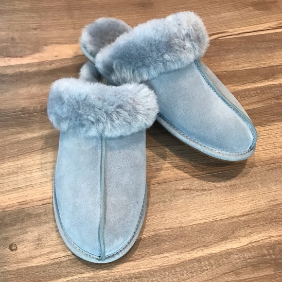 New Ugg Scuffette Ii Ash Fog Slippers 